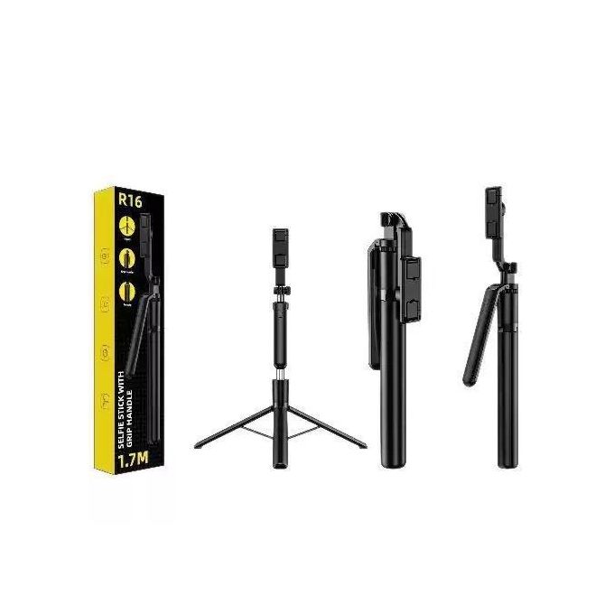 R16 1.7M Selfie Stick Phone Tripod with Bluetooth Remote thumbnail 4