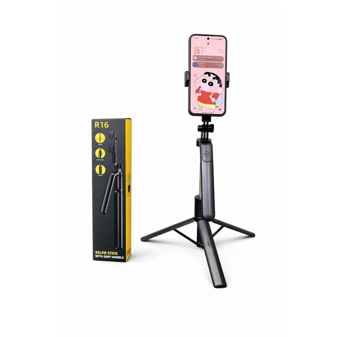 R16 1.7M Selfie Stick Phone Tripod with Bluetooth Remote thumbnail 5