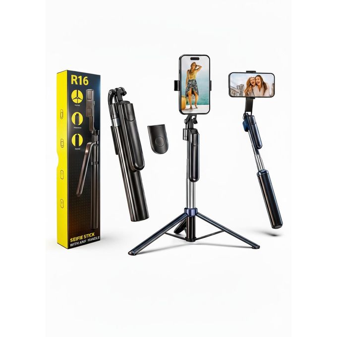 R16 1.7M Selfie Stick Phone Tripod with Bluetooth Remote thumbnail 6