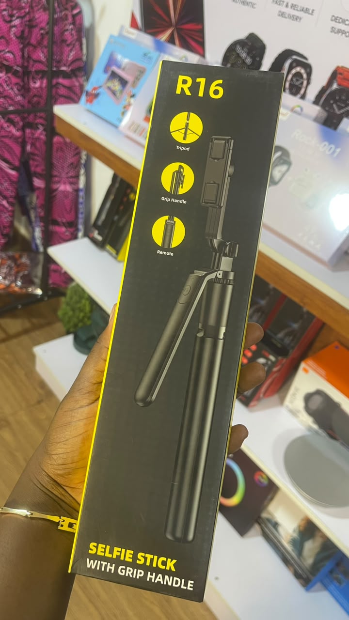 R16 1.7M Selfie Stick Phone Tripod with Bluetooth Remote thumbnail 7