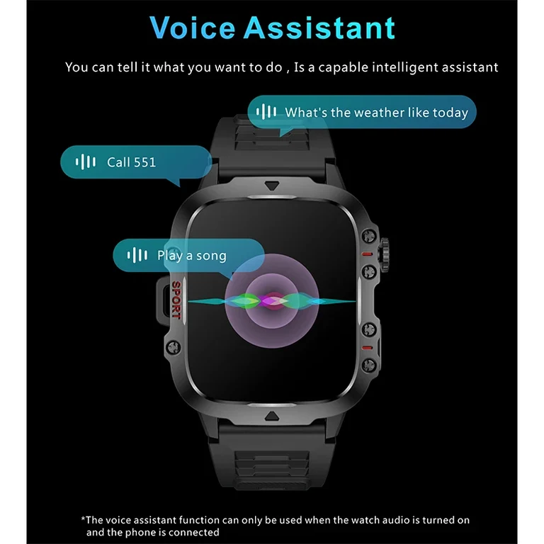 H18 4G SIM Cellular Watch thumbnail 3
